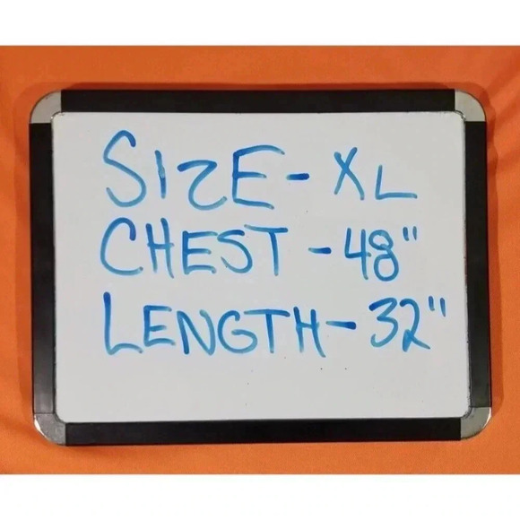 Nike Golf Mock Neck Short Sleeve T-Shirt Fit Dry Solid Orange Men's Size XL - Picture 6 of 6